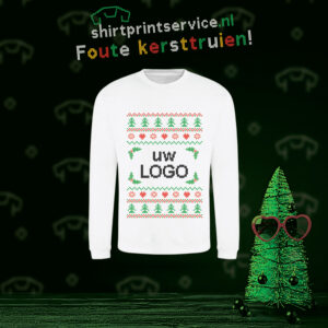 Kersttrui wit