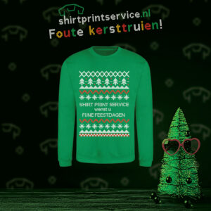 Kersttrui groen