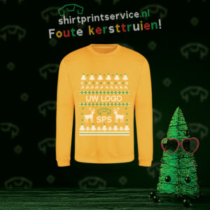 Kersttrui geel