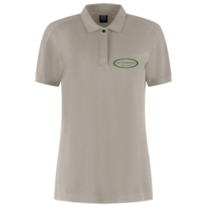 Polo dames Sand - UV bescherming - van Woudenberg Tuinplanten