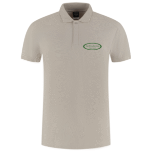 Polo heren Sand - UV bescherming - van Woudenberg Tuinplanten