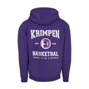 BV Krimpen Hoodie Paars - Proud to be a Member