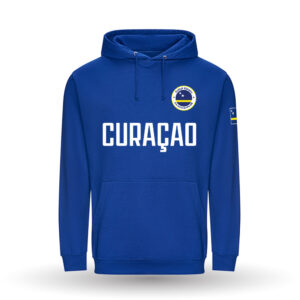 Hoodie Curacao - Blauw