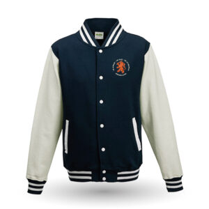 Varsity Jacket Nederland Navy/White - Trotse Leeuw