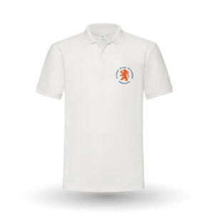Polo Nederland Wit - Trotse Leeuw