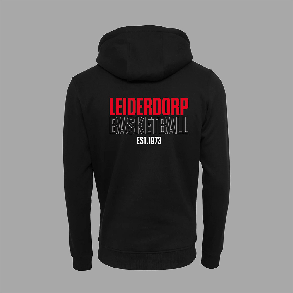BV Leiderdorp - Hoodie zwart - Image 2