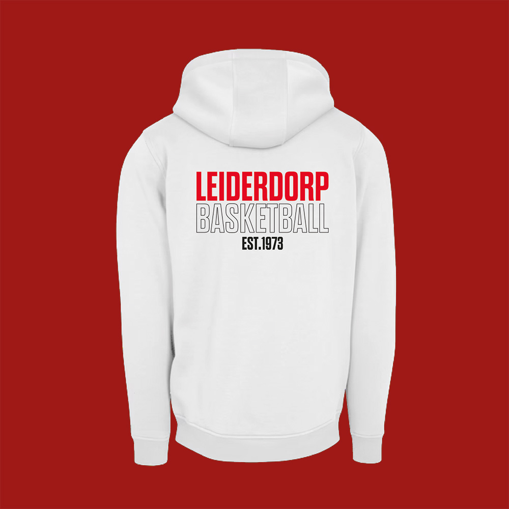 BV Leiderdorp - Hoodie wit - Image 2
